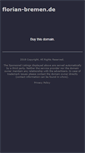 Mobile Screenshot of florian-bremen.de